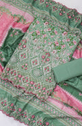 Bin Saeed Embroidered Stitched 3 Piece Suit