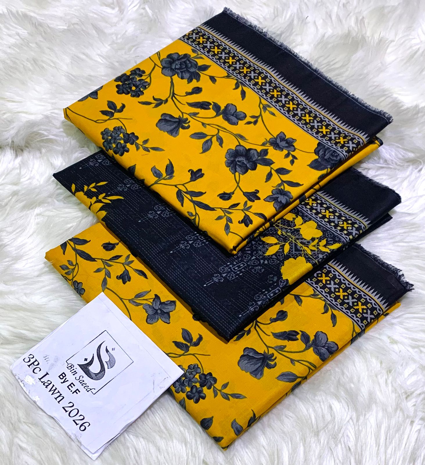 Bin Saeed Printed Lawn Unstitched