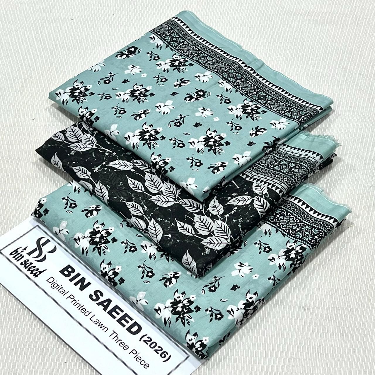Bin Saeed Printed Lawn Unstitched