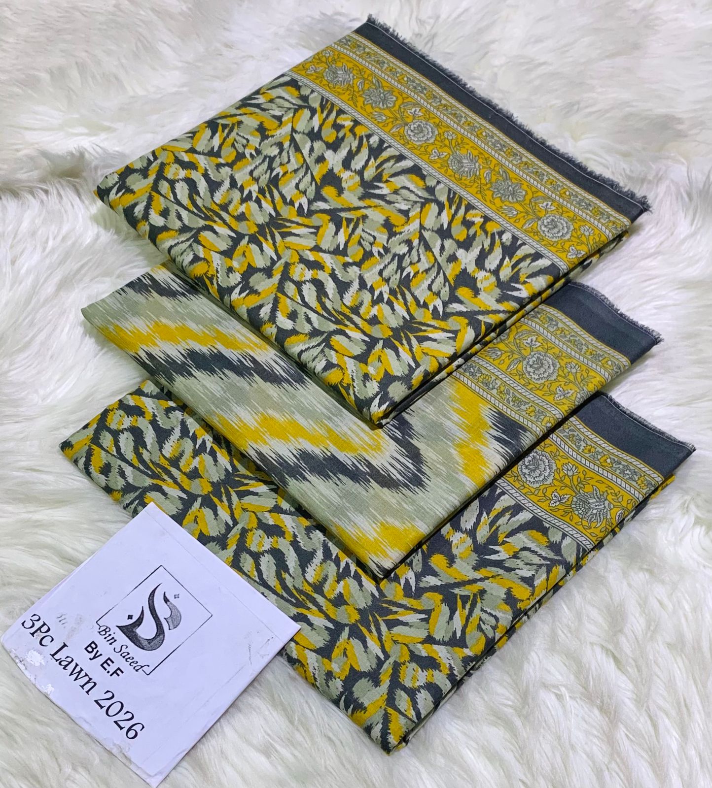 Bin Saeed Printed Lawn Unstitched