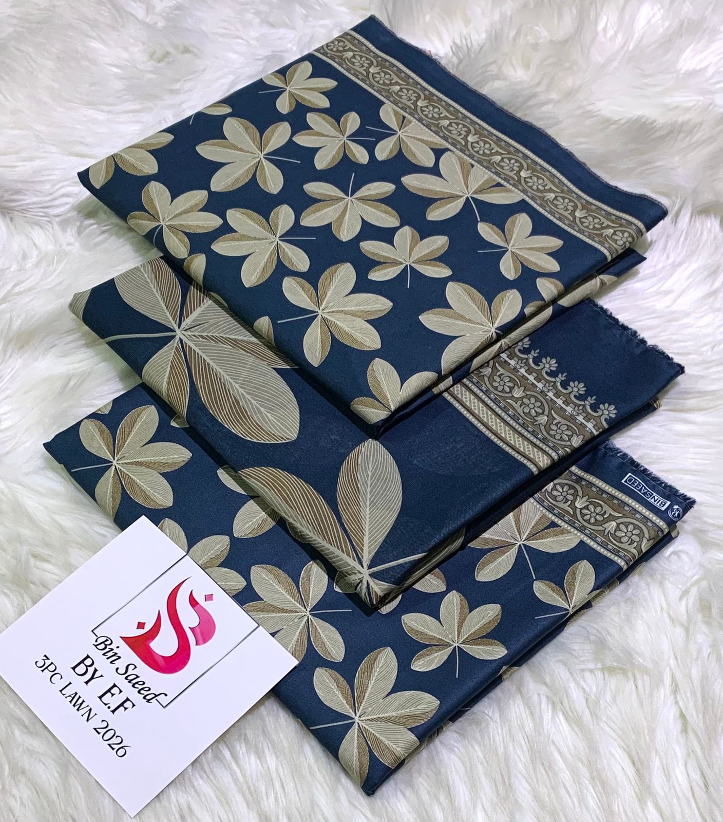 Bin Saeed Printed Lawn Unstitched