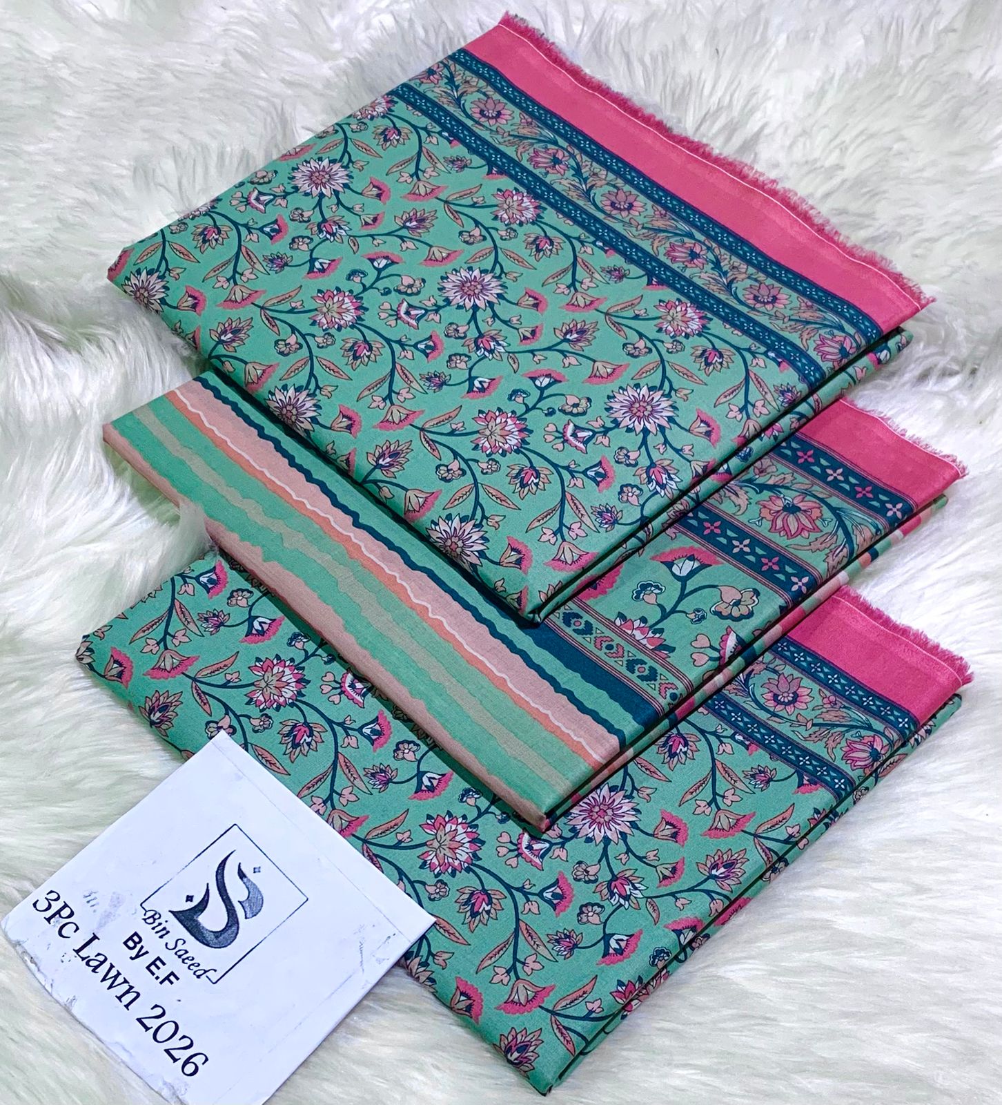 Bin Saeed Printed Lawn Unstitched