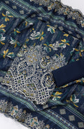 Bin Saeed Embroidered Stitched 3 Piece Suit