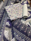 Bin Saeed 3 Piece Embroidered Lawn