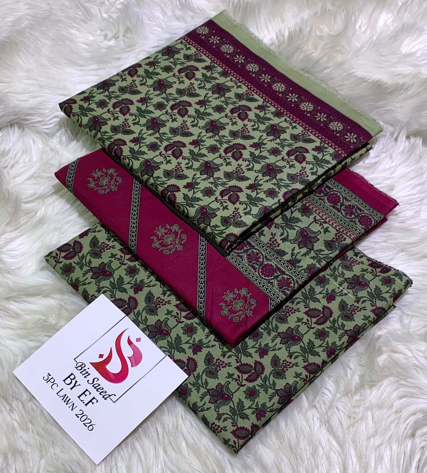 Bin Saeed Printed Lawn Unstitched