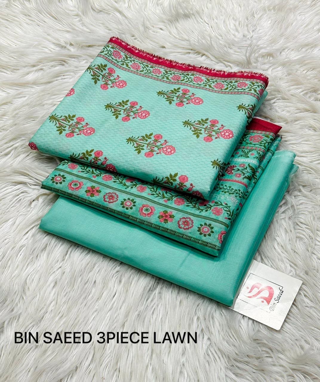 Bin Saeed Stitched 3 Piece