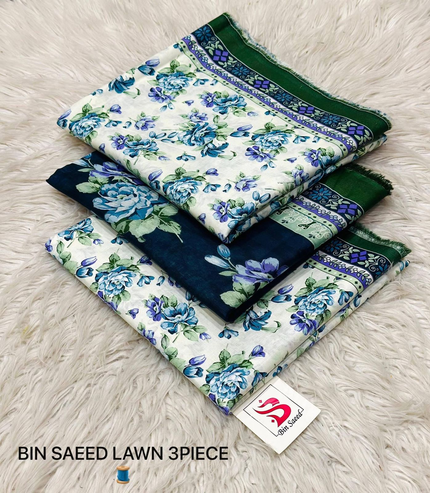 Bin Saeed Printed Lawn Unstitched