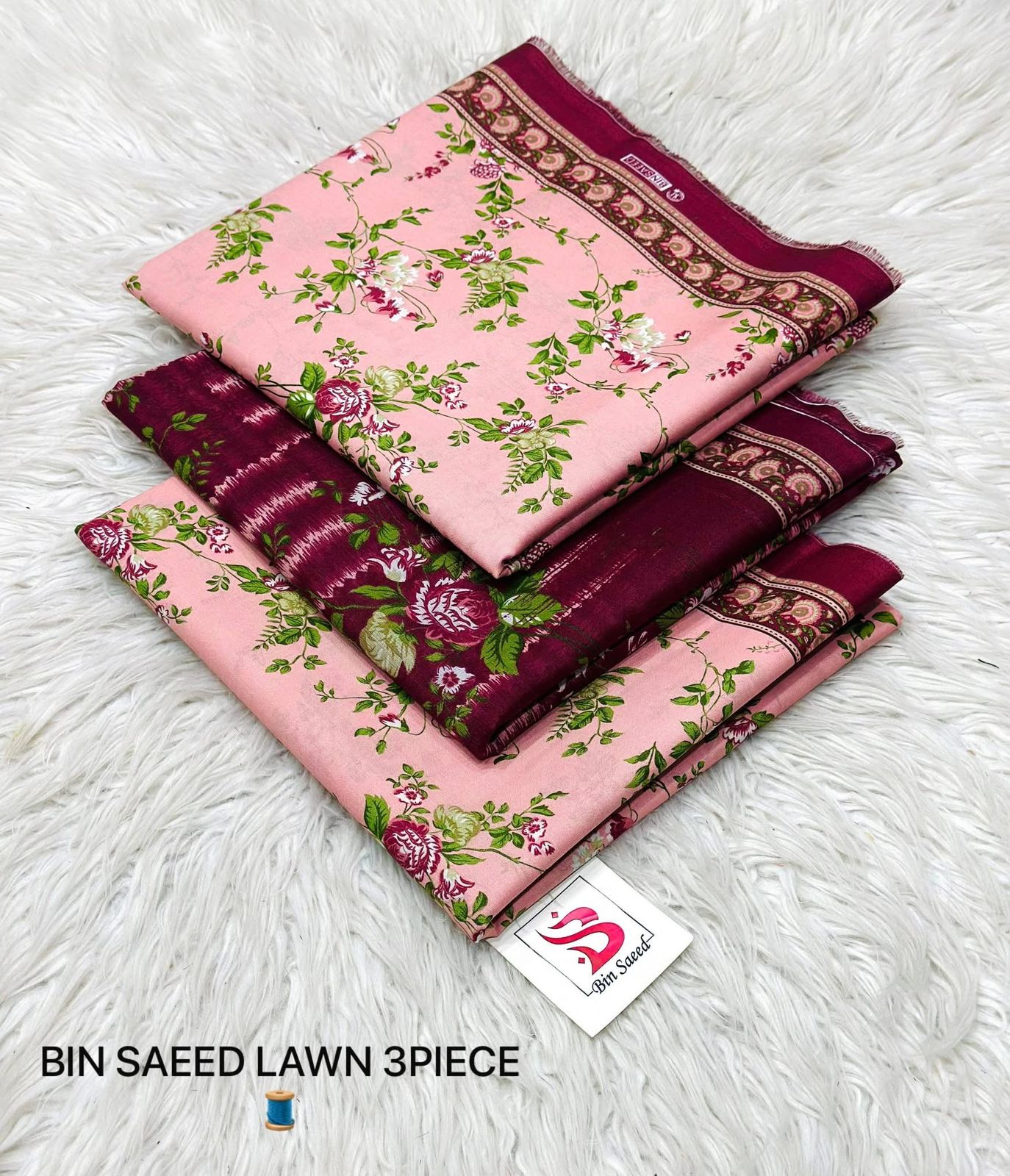 Bin Saeed Printed Lawn Unstitched
