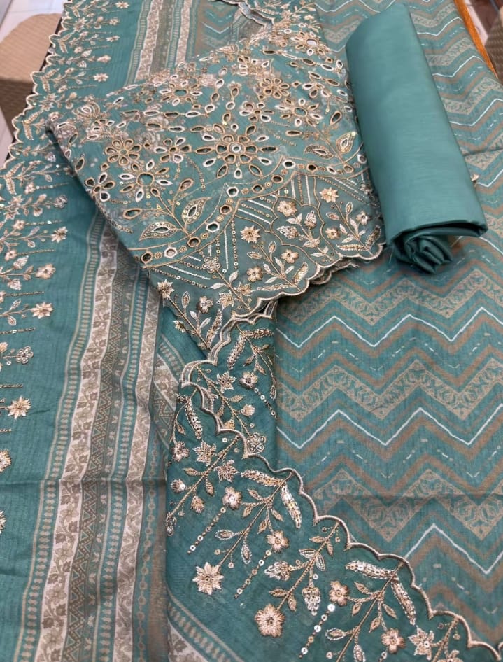 Bin Saeed 3 Piece Embroidered Lawn