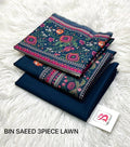 Bin Saeed Stitched 3 Piece