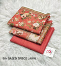 Bin Saeed Stitched 3 Piece