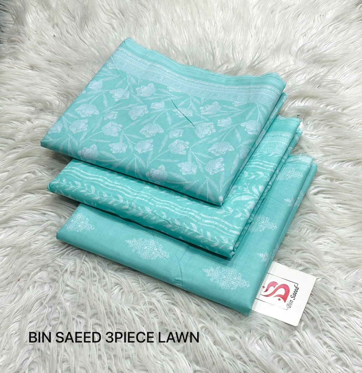 Bin Saeed Stitched 3 Piece