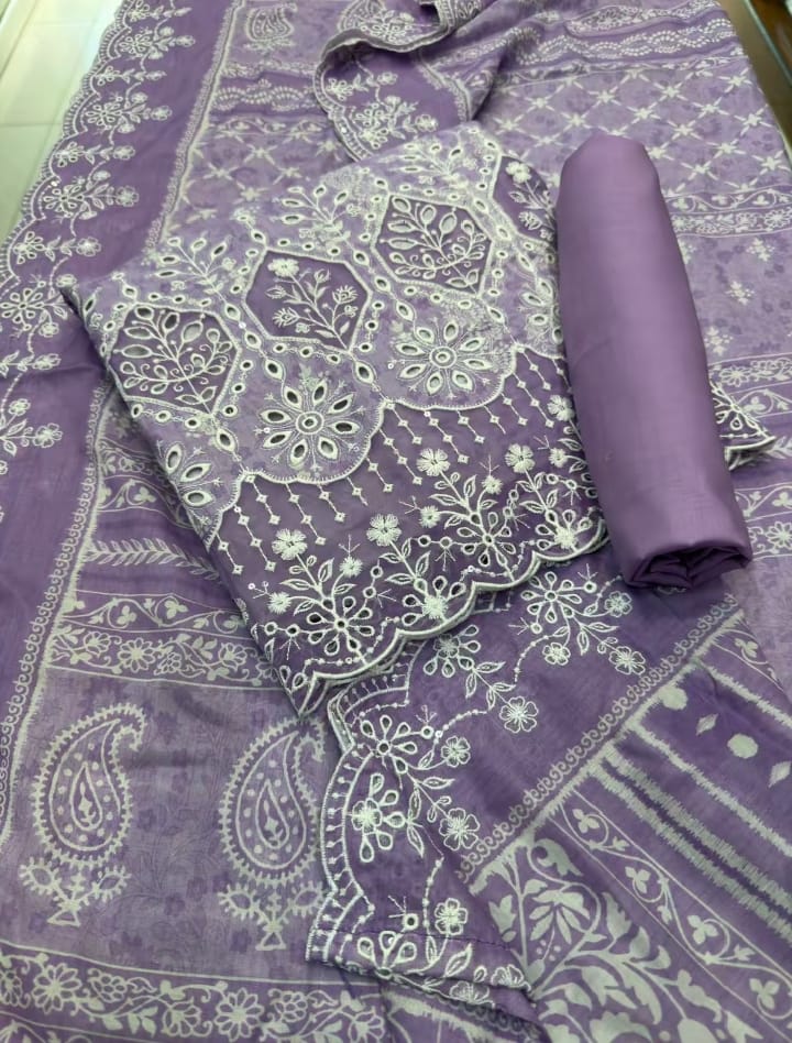 Bin Saeed 3 Piece Embroidered Lawn